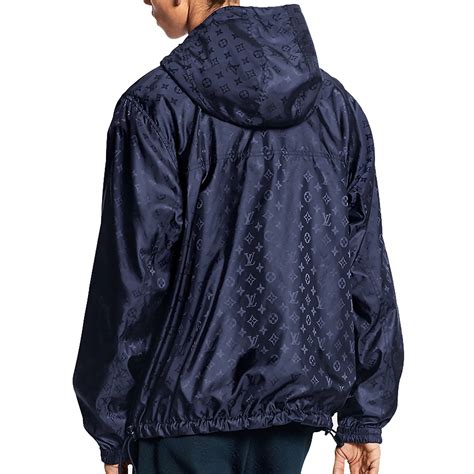 black lv windbreaker|louis vuitton navy windbreaker.